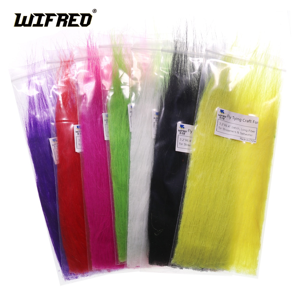 WIFREO 2PC Fly Tying Long Hairy Craft  ΰ ..